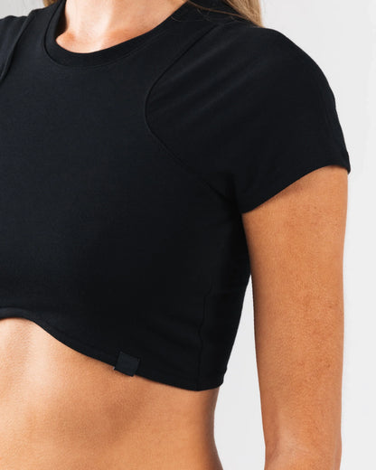 Angled Crop Tee