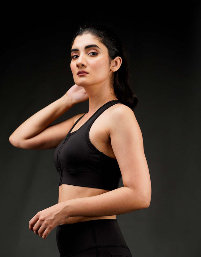 Versatile Sports Bra - Black