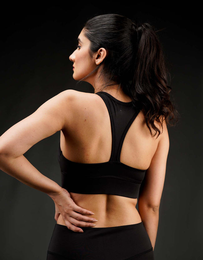 Versatile Sports Bra - Black