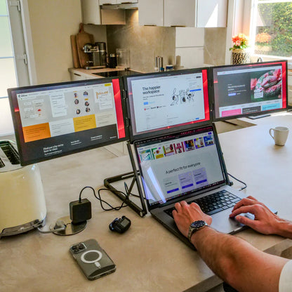 Tri Screen Pro Extender Monitor 15.6"