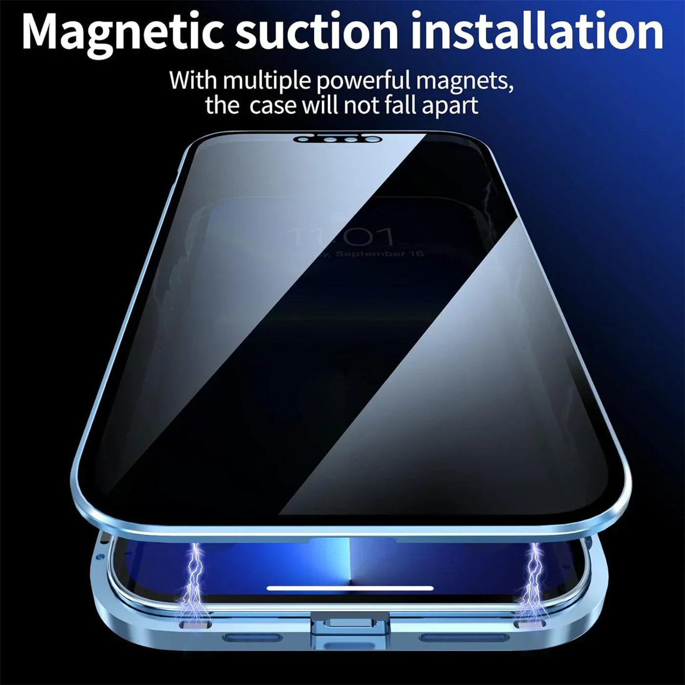 Privacy Magnet Case for Iphone